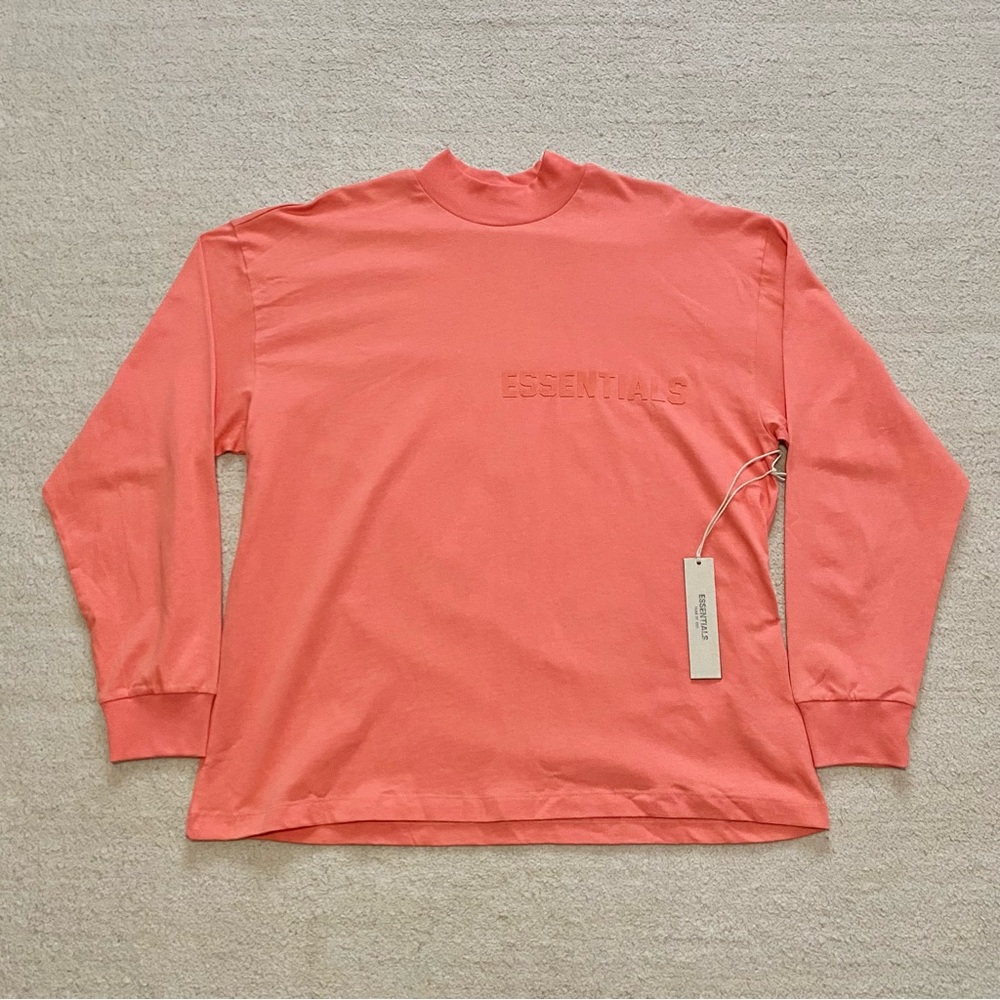 Fear of God Essentials Coral Long Sleeve Tee